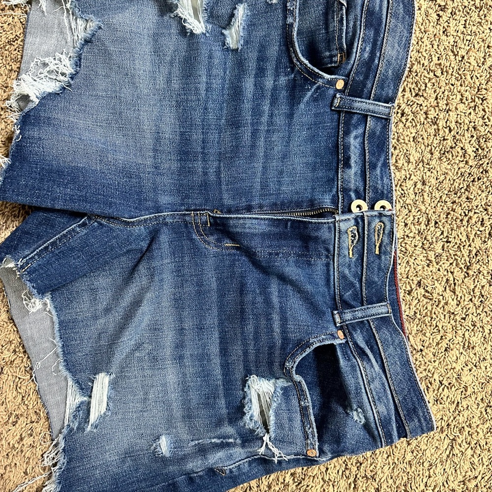 Distressed Denim Shorts EDGELY BRAND